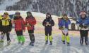 I protagonisti dello slalom dei 2011: da sinistra Matteo Bertazzi (secondo), Mattia Capellazzi (primo), Tupac Bustos (terzo), Carlotta Corradino (seconda), Rebecca Borri (prima) e Miha Nex (terza) 